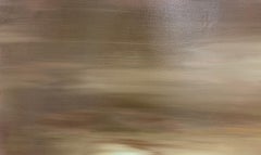 Woman 2..portrait of Asian face beige color bold red lips oil painting on canvas