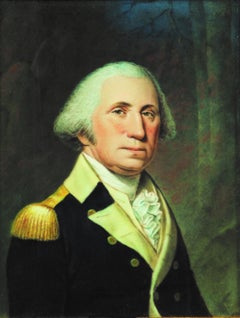 Portrait of George Washington by Ellen Wallace Sharples (1769-1849, American)
