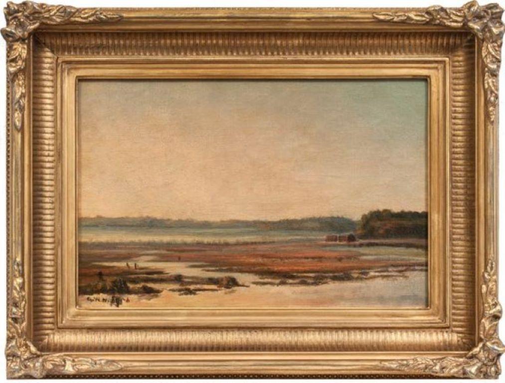Bar Harbor at Mount Desert, Maine by George Washington Nicholson (1832-1912)   For Sale 1