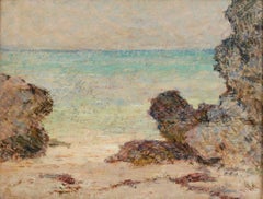 Antique Coastal Scene, Bermuda by Clark Greenwood Voorhees (1871-1933, American) 