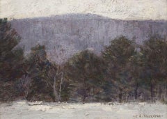 Antique Winter, Berkshire Landscape, Clark Greenwood Voorhees (1871-1933, American) 