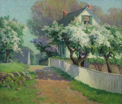 Spring Blossoms, Landscape by Alice Roney Hardwick (1876 - 1932, American)