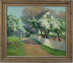 Spring Blossoms, Landscape by Alice Roney Hardwick (1876 - 1932, American)