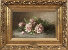 Still Life of Roses by Anna Eliza Hardy (1839-1934, American)
