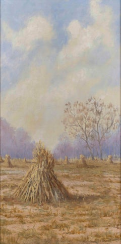 Summer's End, Landscape by Edgar Faris (1882-1945, American)