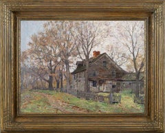 Farmhouse in Old Lyme, CT by Clark Greenwood Voorhees (1871-1933, American)