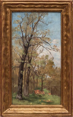 Landscape with Tree by Adele Frances Bedell (1861-1957, American)