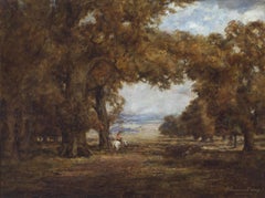 Autumn Landscape by Rebecca C. Buchanan (Fl. 1870’s, American)