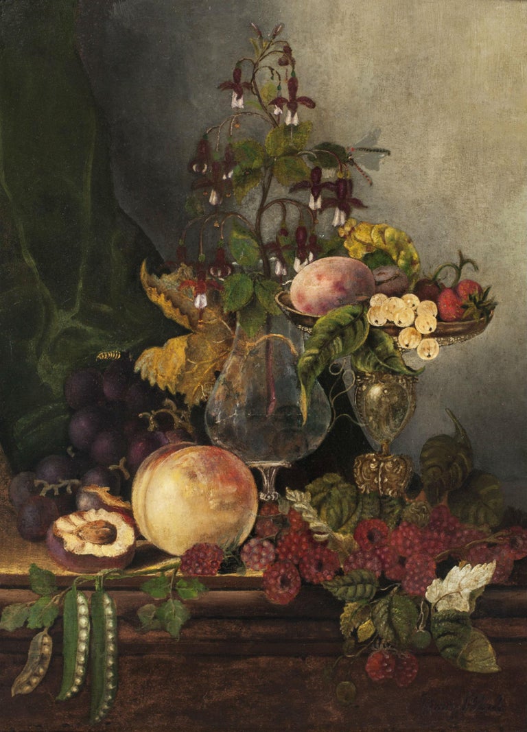 Mary Jane Peale - Still-Life with Fruit and Flowers by Mary Jane Peale ...