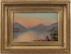 Lake Placid, Adirondacks, c.1879 by Suzanne C. Porter (c.1839-1887, American)