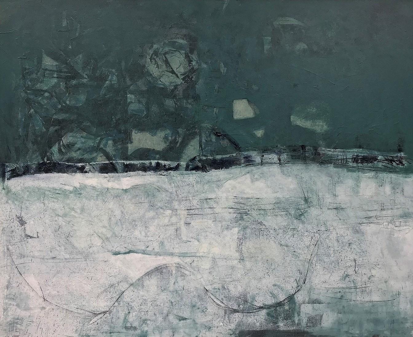 Tom Reno Abstract Painting - Sub Zero