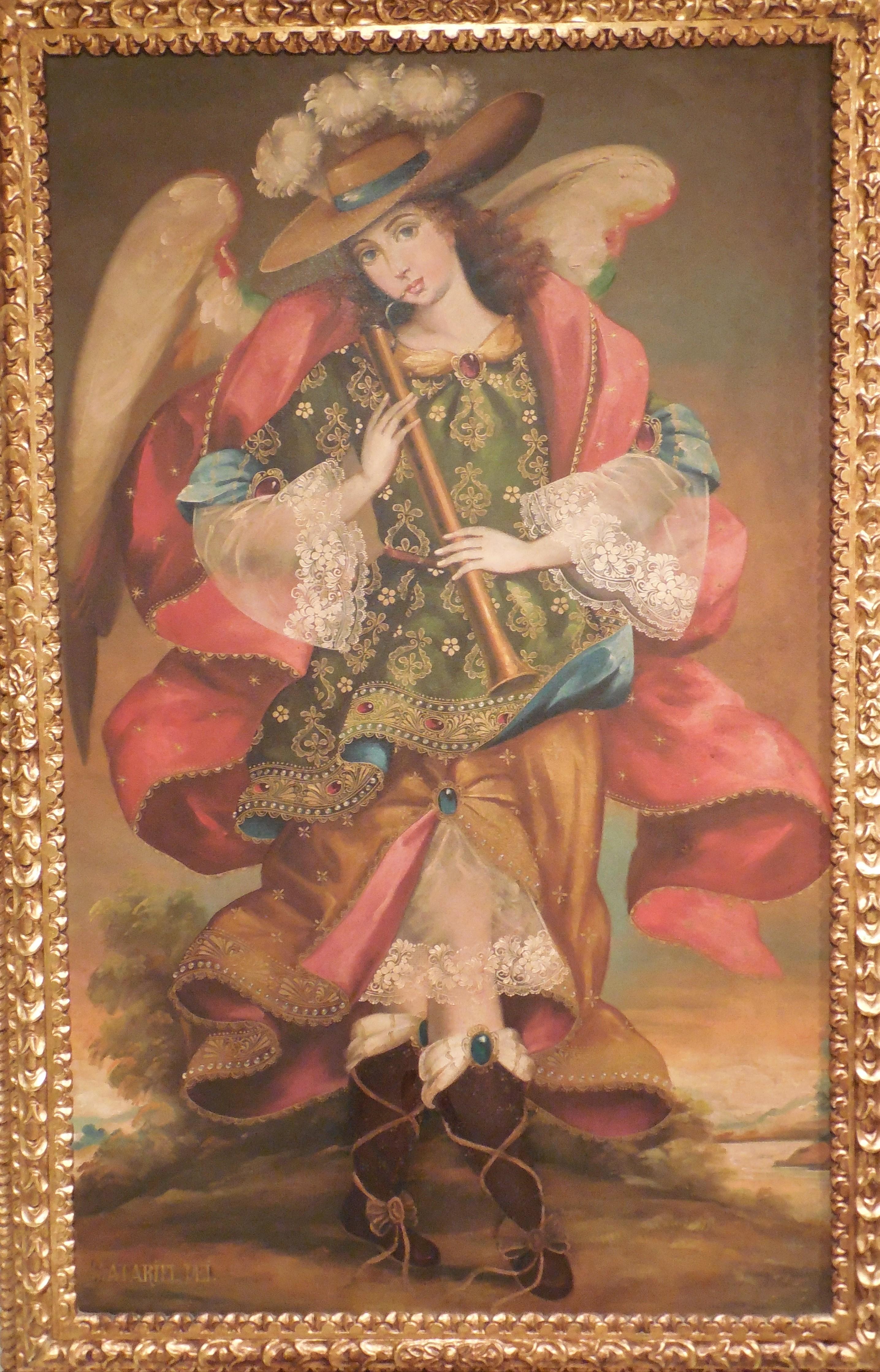 Matariel Dei - Painting by Martha Ochoa