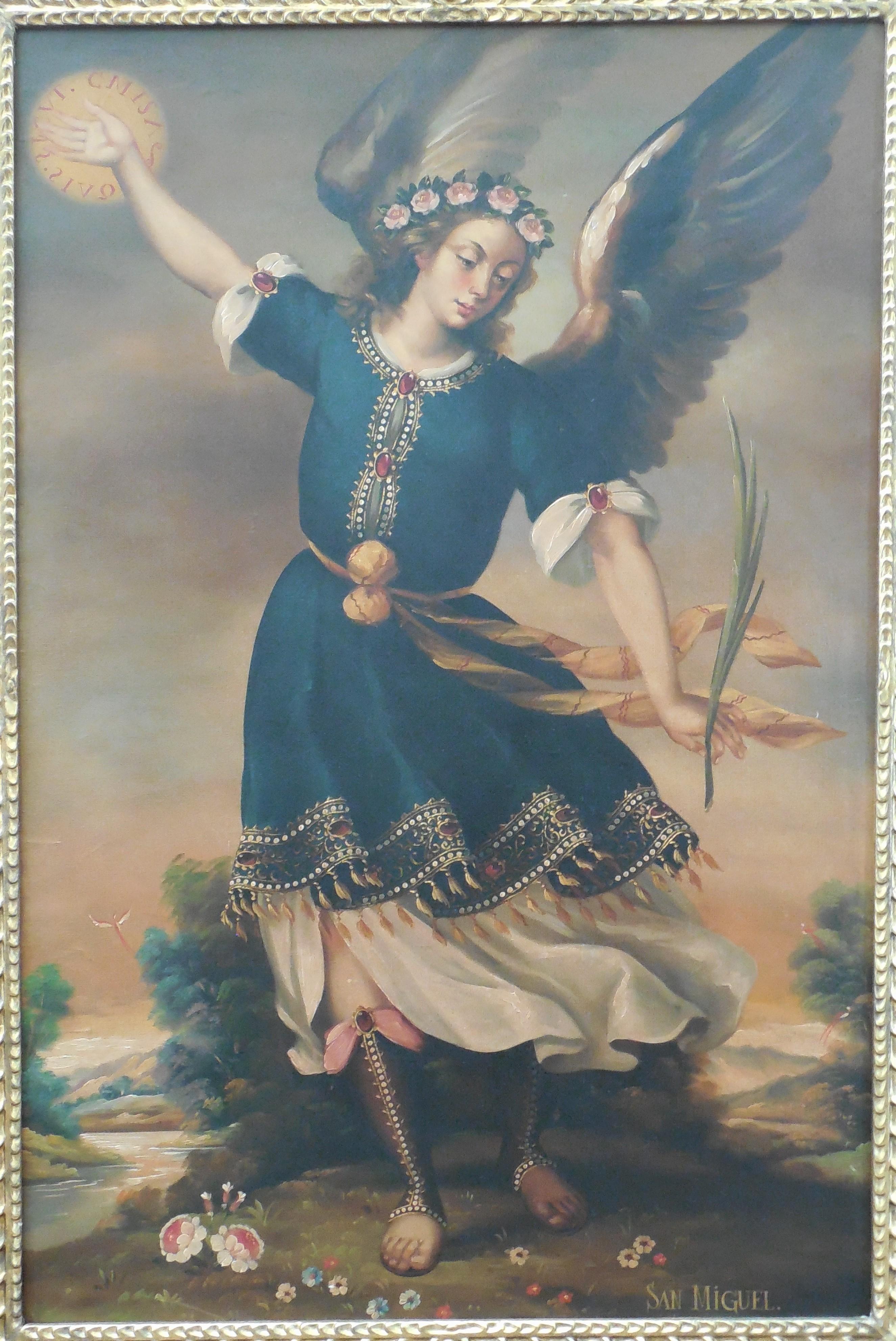 San Miguel - Painting by Martha Ochoa