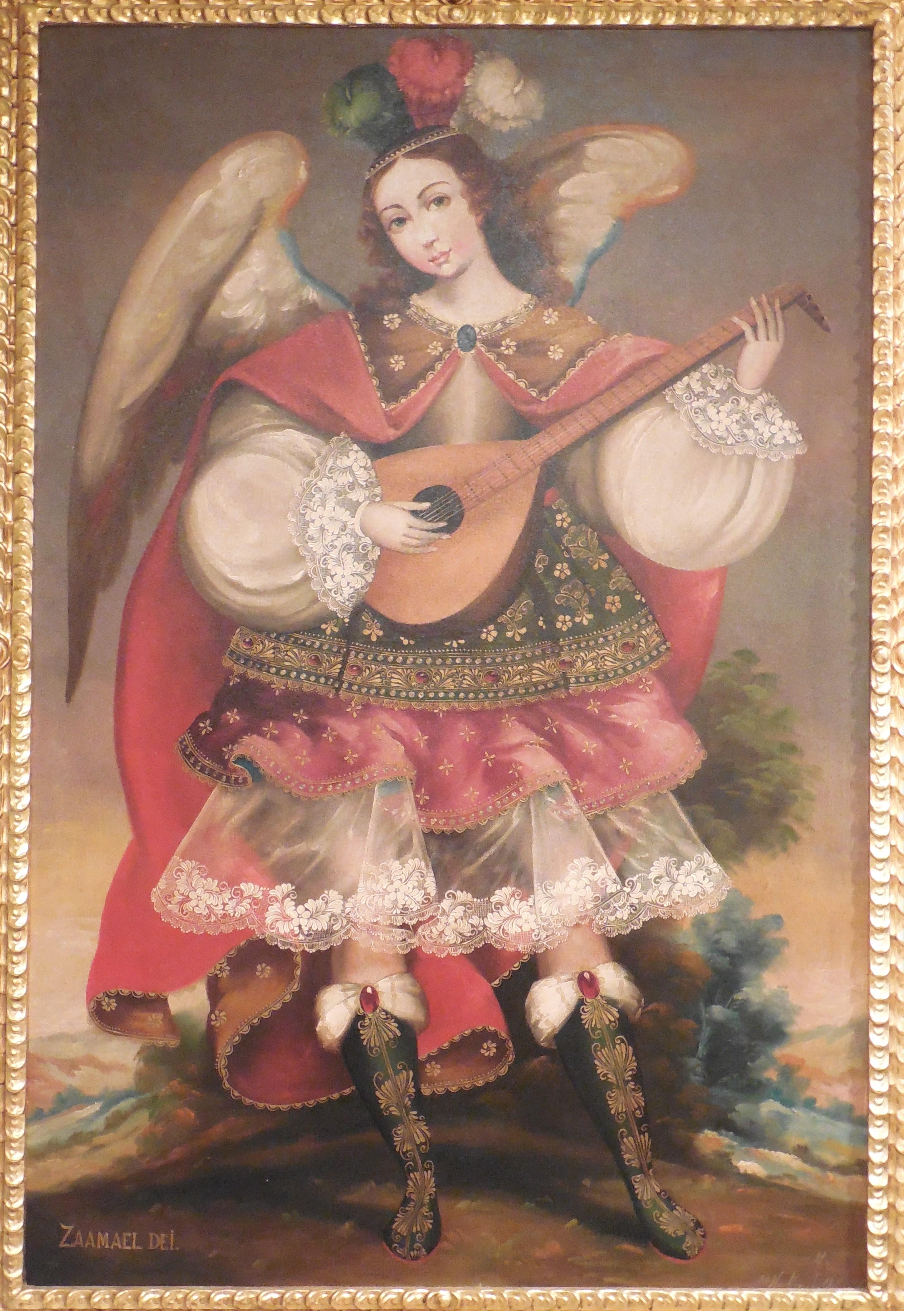 Zaamael Dei - Painting by Martha Ochoa