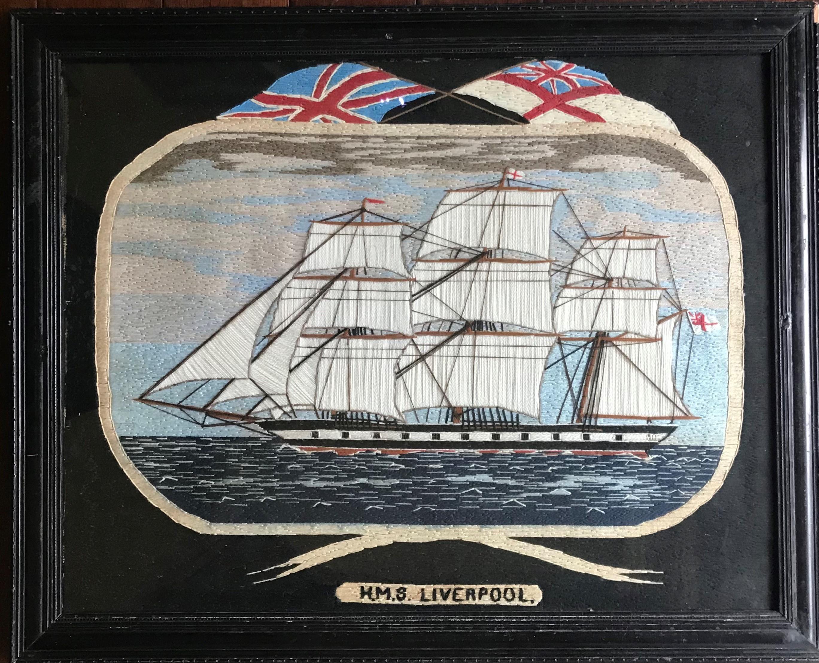 H.M.S Liverpool Woolie - Art by Unknown