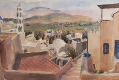 Landscape Drawings and Watercolors