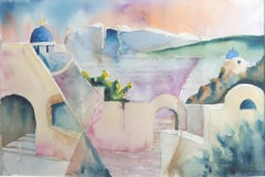 Landscape Drawings and Watercolors