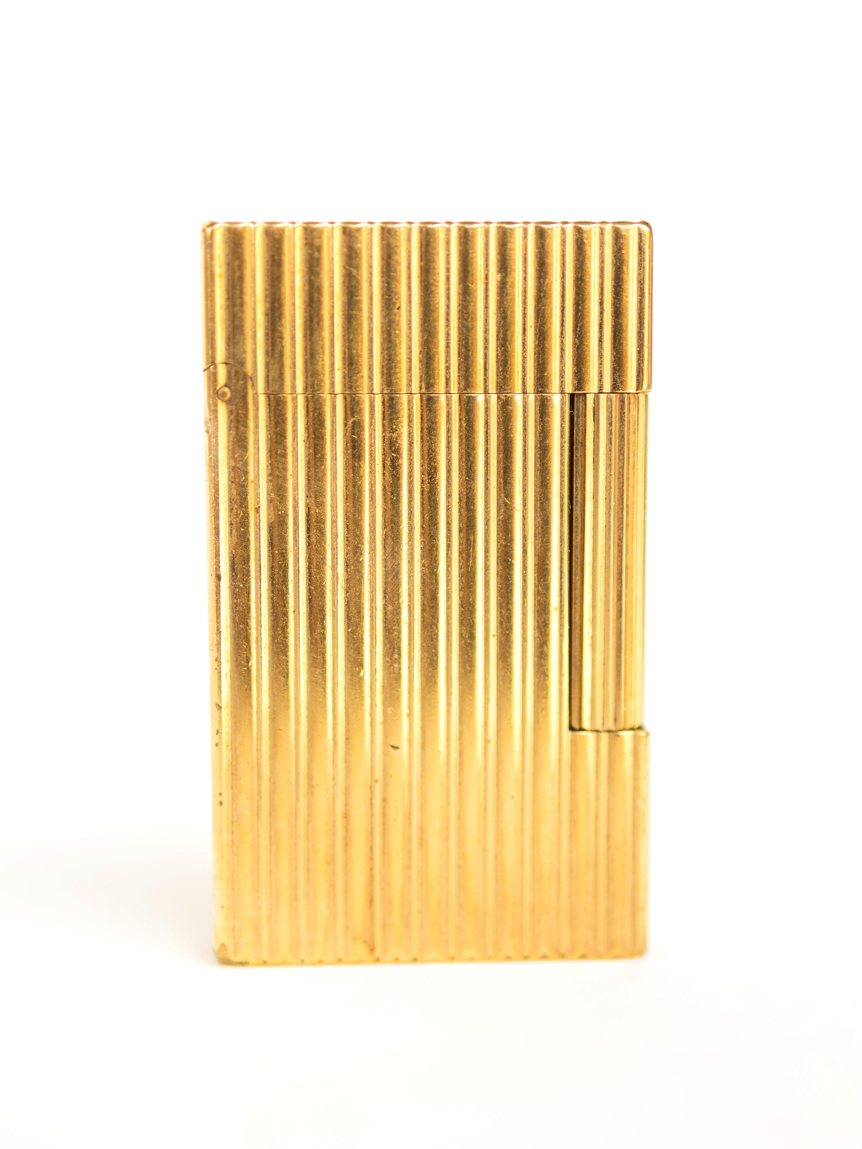 Unknown ST Dupont Gold Paris Lighter at 1stDibs st dupont 20u, s.t dupont paris lighter, st