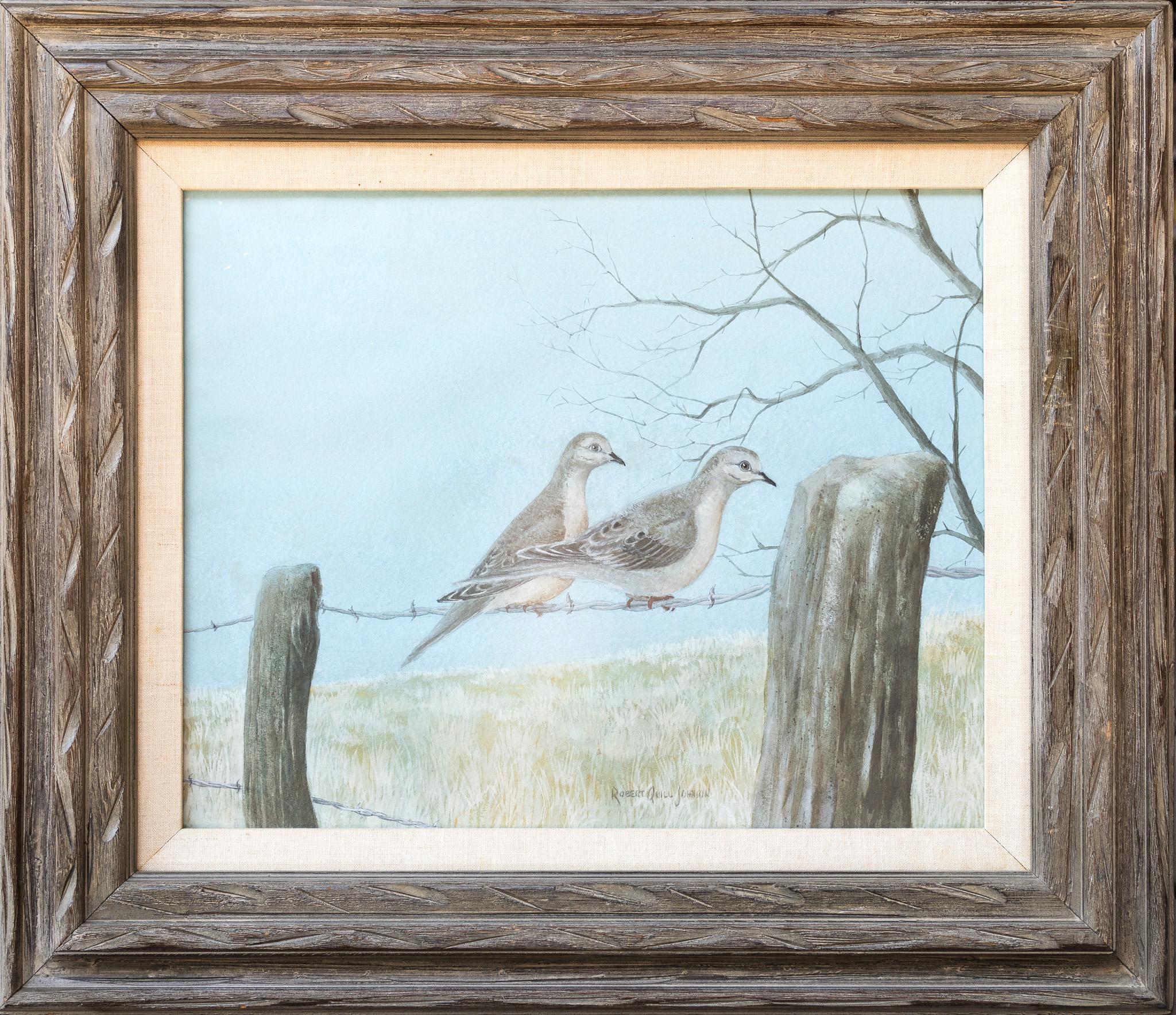 Pair of Doves - Art by Robert Quill Johnson