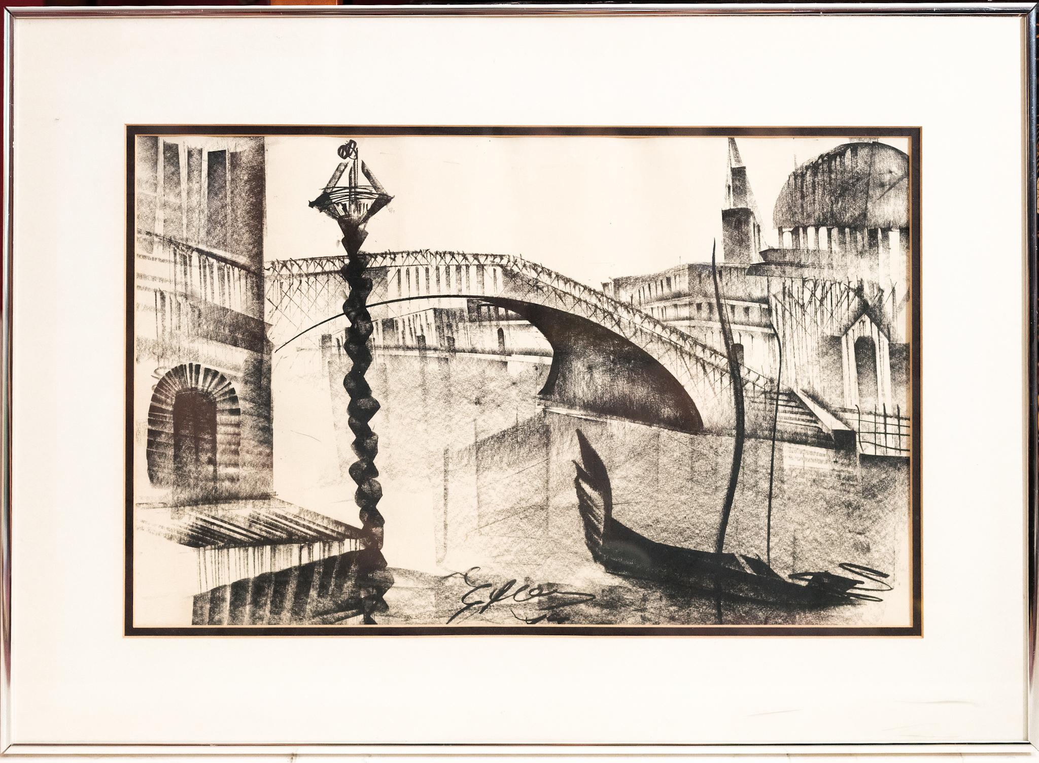 Rialto Bridge in Venice Italy For Sale 1