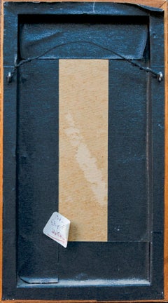 "Spanish Colonial Church" Small Thoughtful Gestural Watercolor in Burnt Sienna