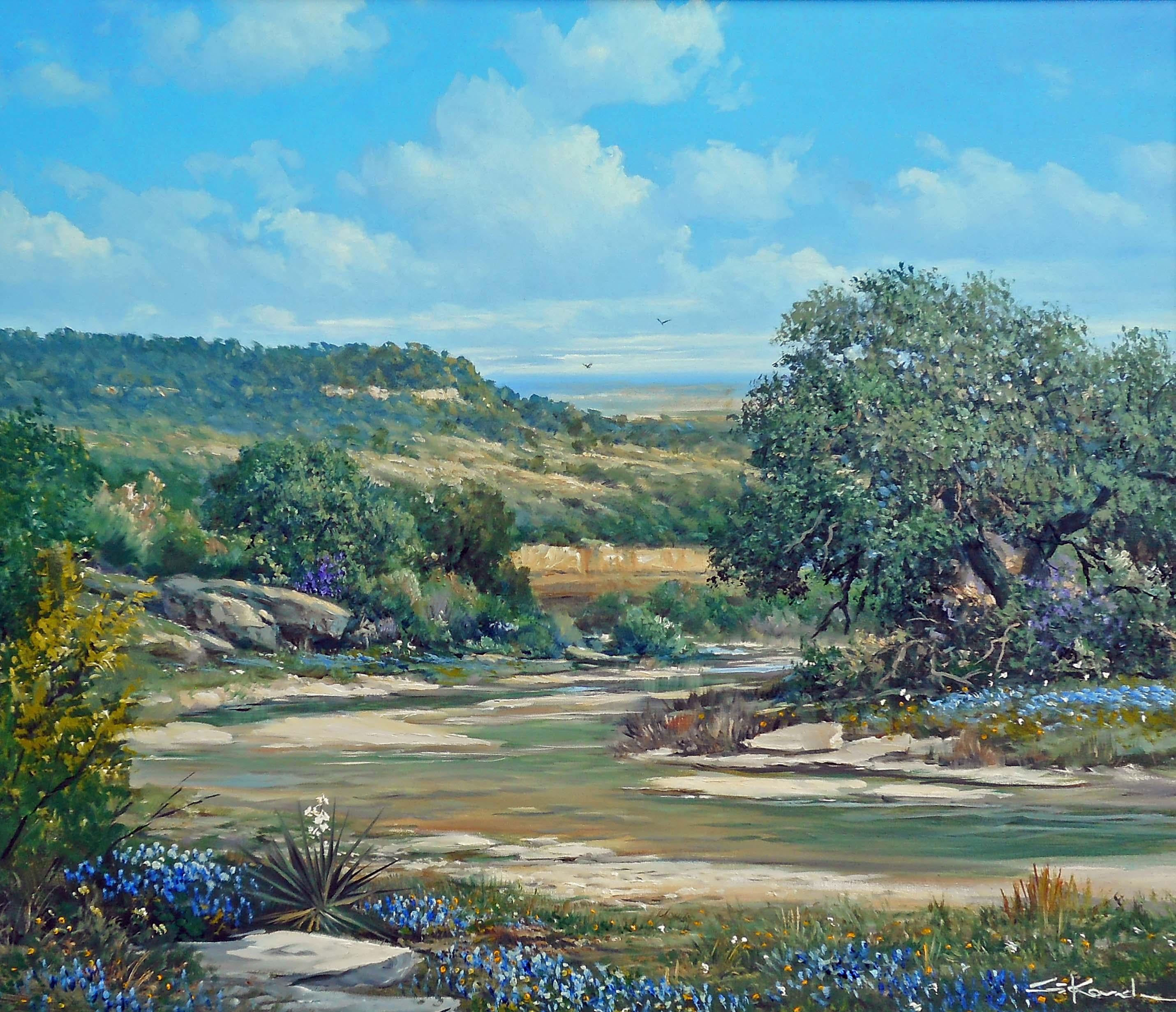 Heart of Texas - Painting by George Kovach