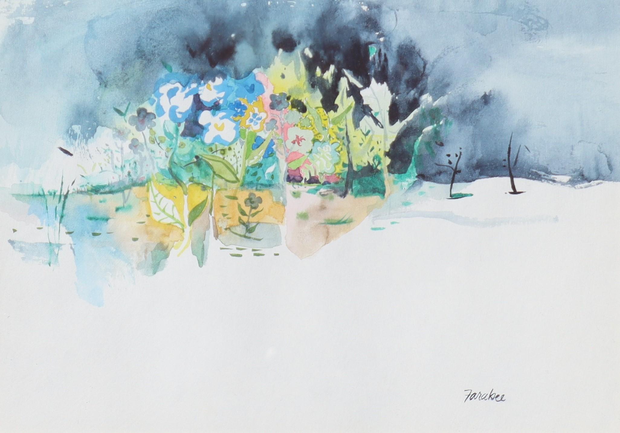 Spring Storm - Mixed Media Art by Ralph Farabee