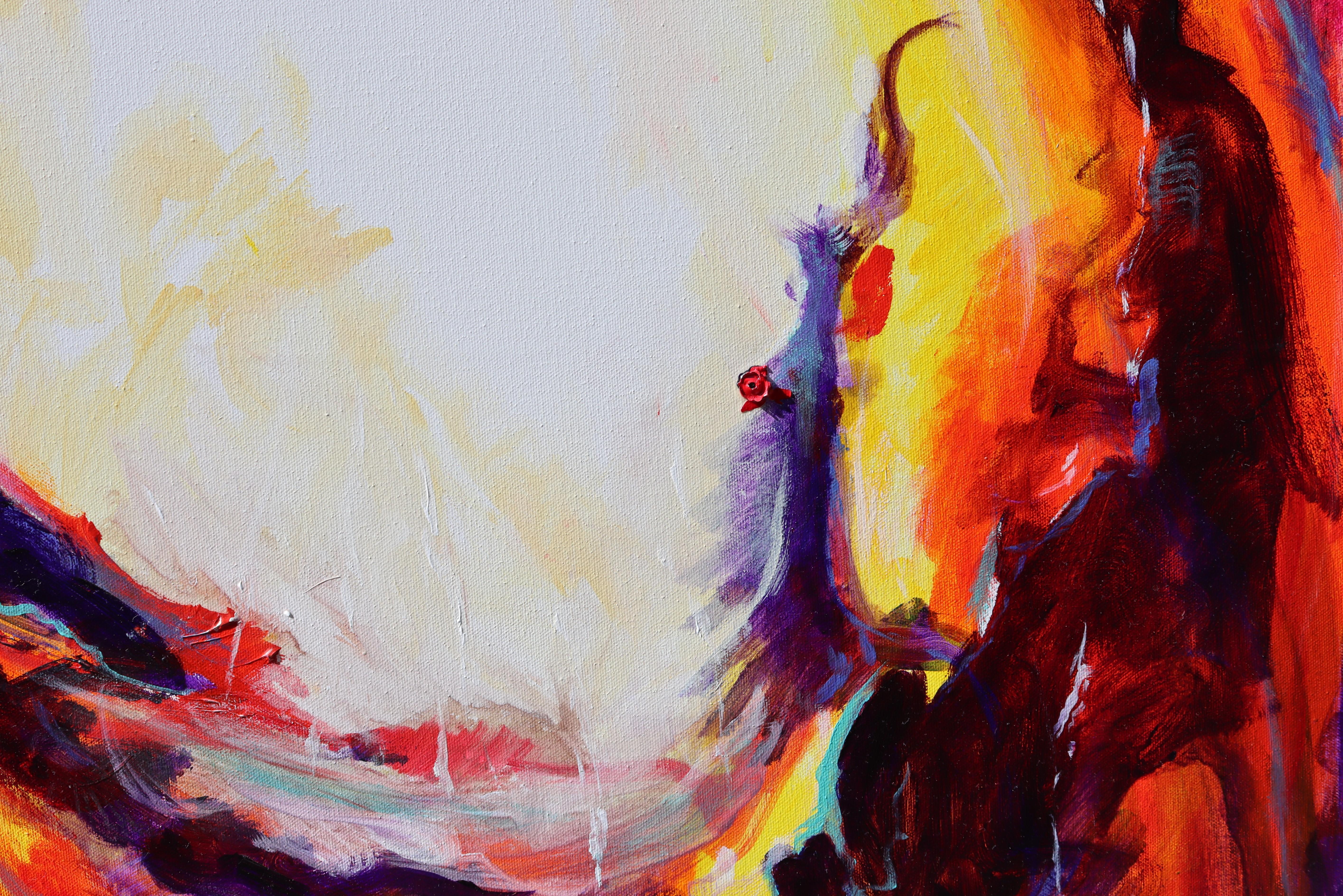 Post Tenebras Lux, nach Dunkelheit Light Nr.3 – Painting von David Ackerson