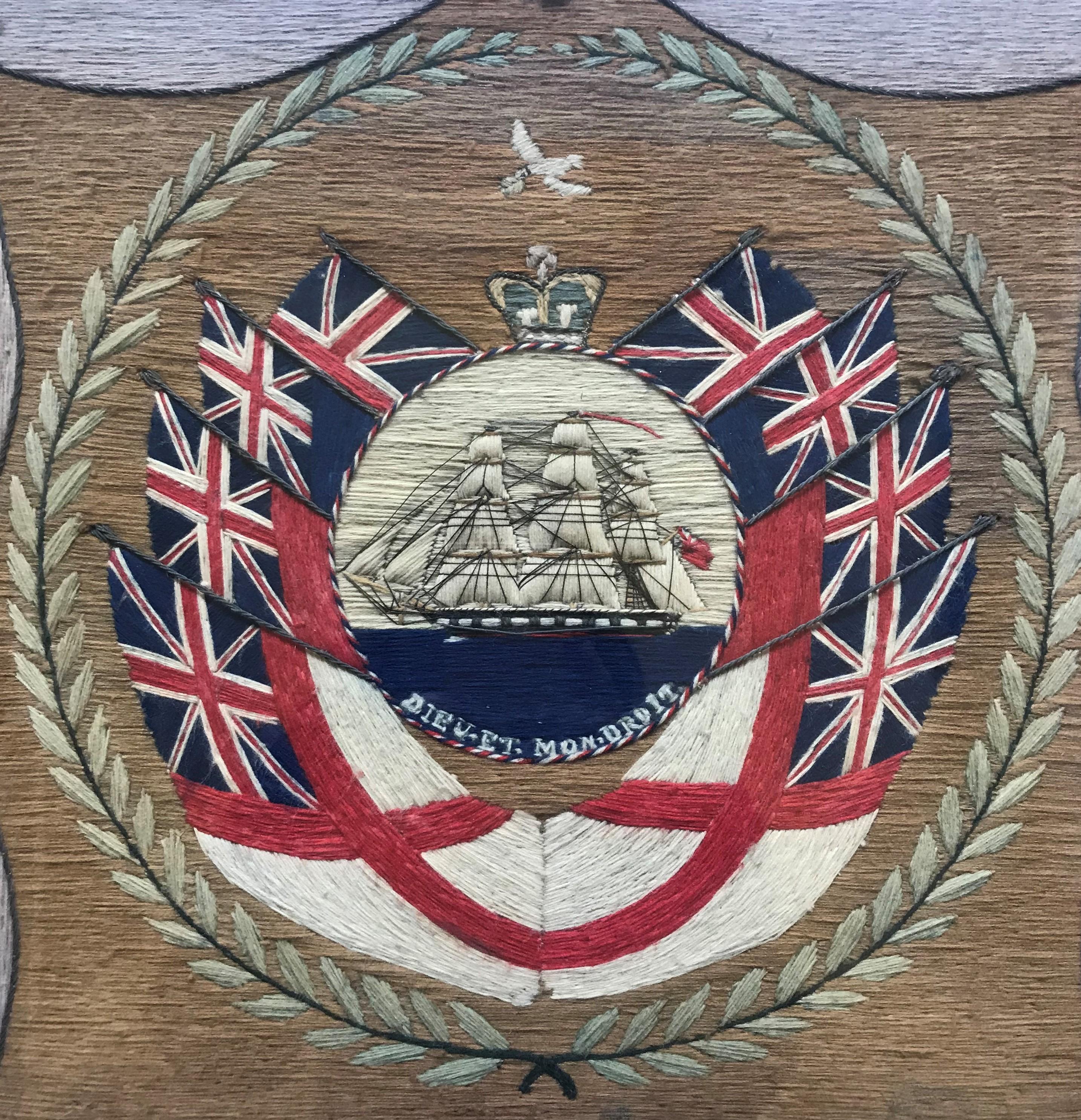 19th Century British Woolie Dieu Et Mon Droit For Sale At 1stdibs 19th Century British Woolie Dieu Et Mon Droit For Sale At 1stdibs