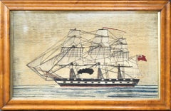 British Woolie in Maple Frame