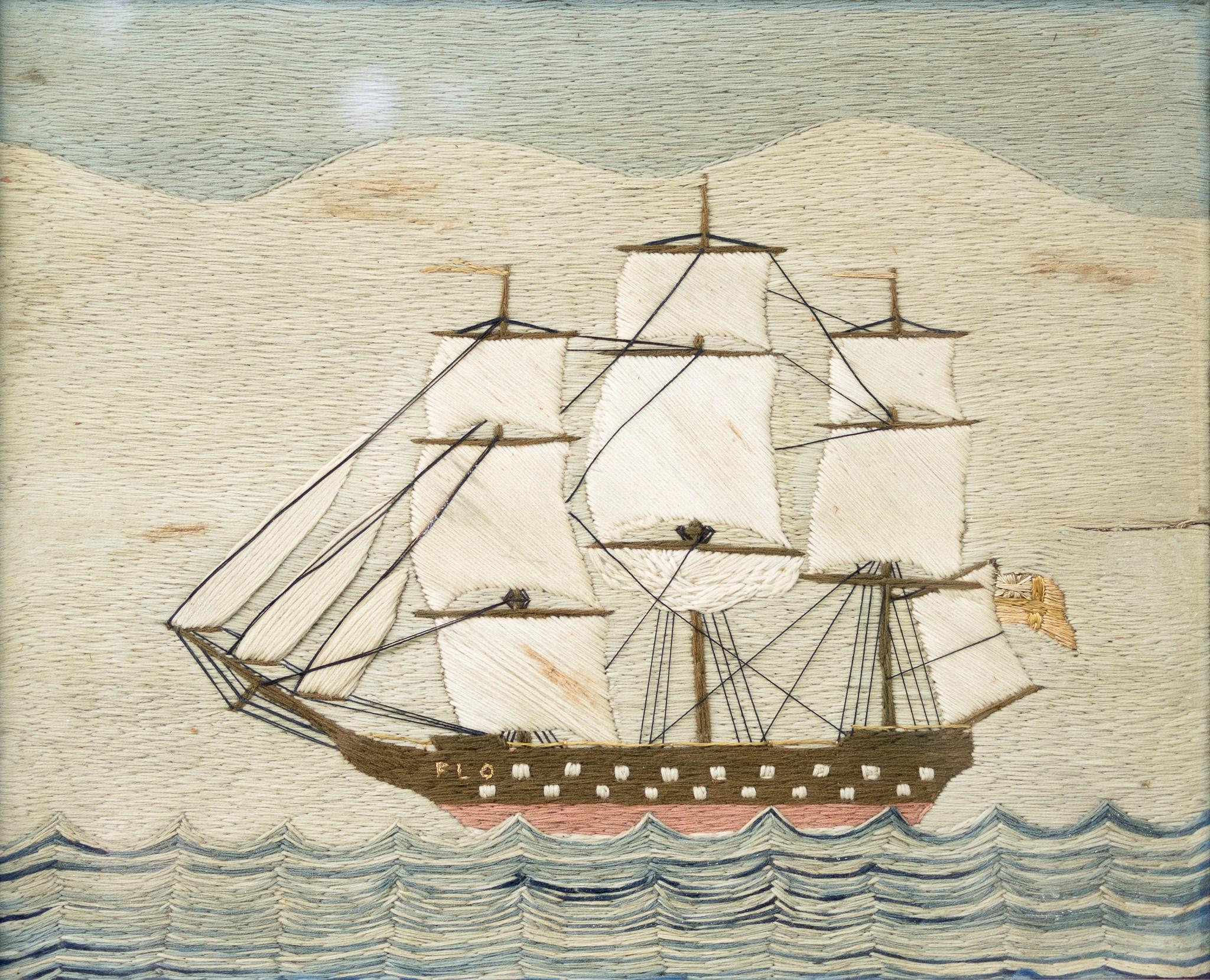 19th Century British Woolie Sailboat - Art by Unknown