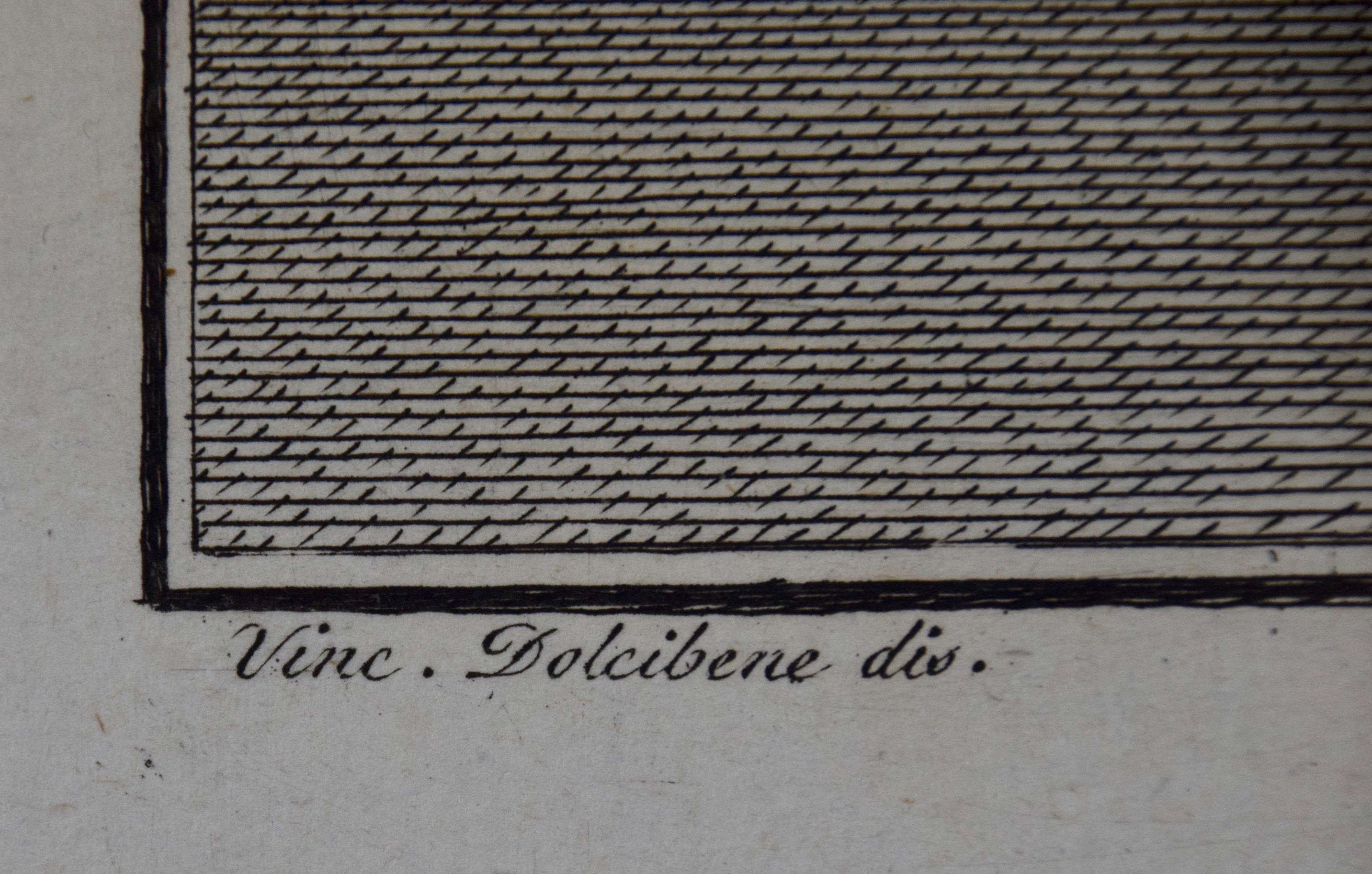 Statues romaines anciennes au Vatican : Un ensemble de trois gravures du C.I.C. en vente 1