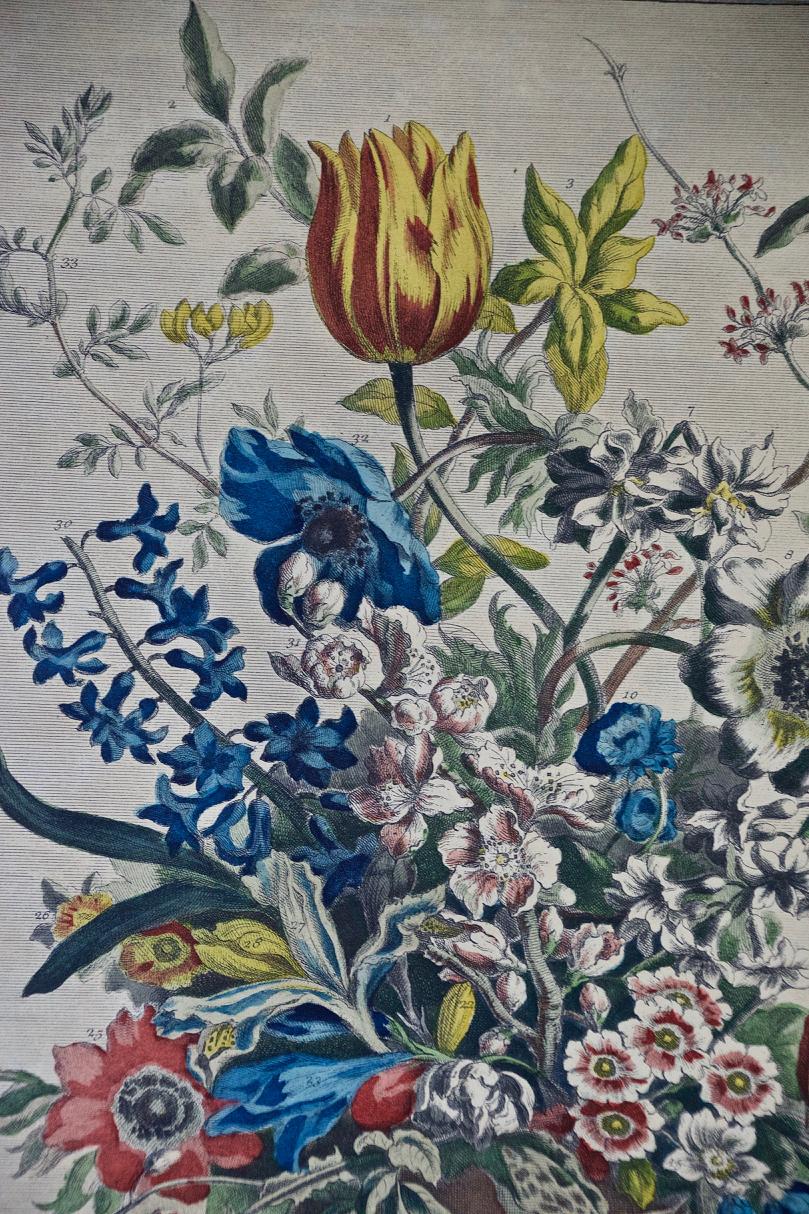 Bouquet du mois de fleurs de la série The Twelve Months of Flowers de Robert Furber en vente 2