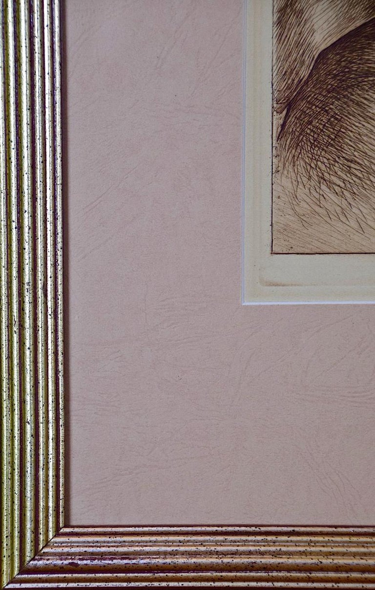 George Woolliscroft Rhead - A Portrait of a Pensive Woman in a Head ...