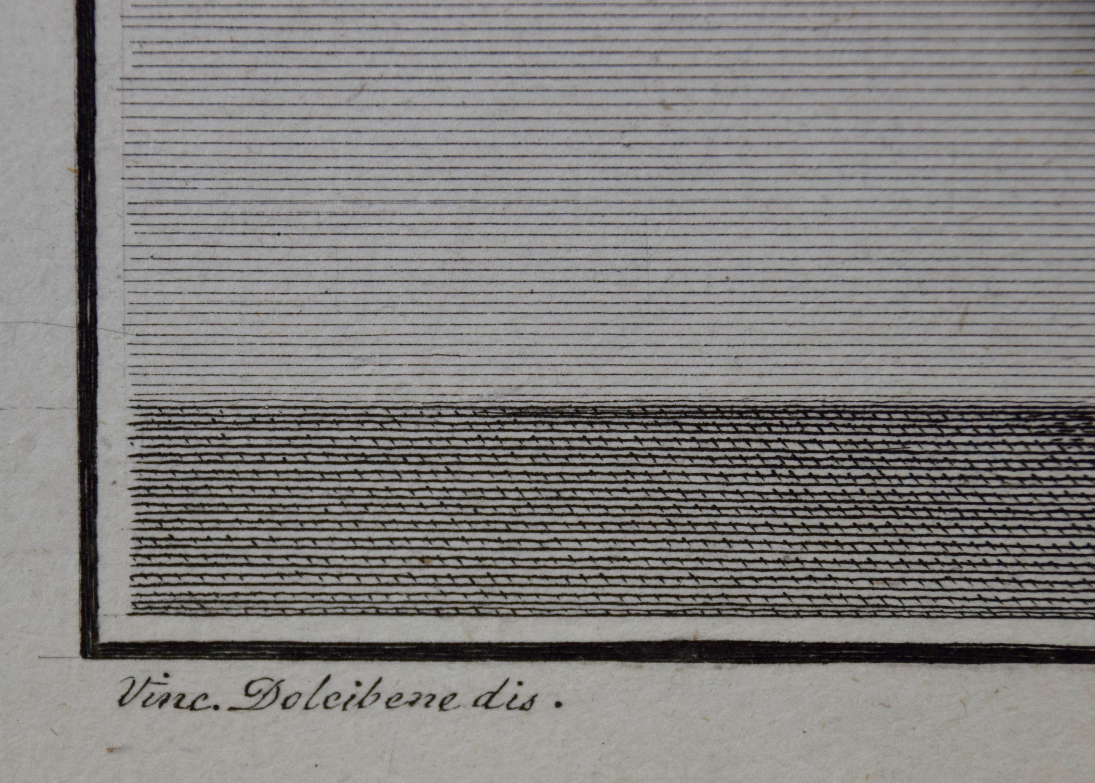 Statues romaines anciennes au Vatican : Un ensemble de trois gravures du C.I.C. en vente 8