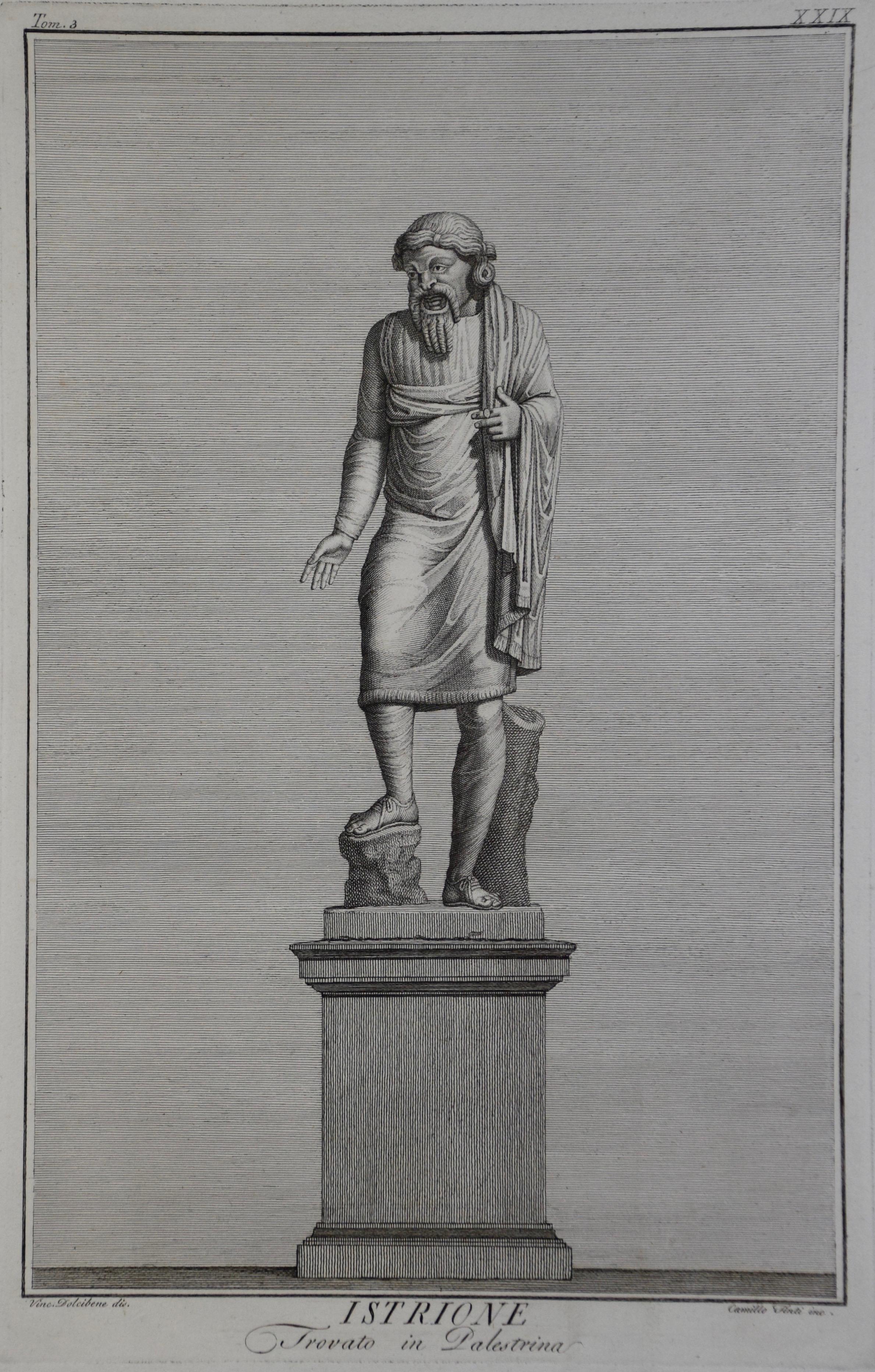 Grouping of Three 18th C. Engravings of Ancient Roman Statues in the Vatican  For Sale 8