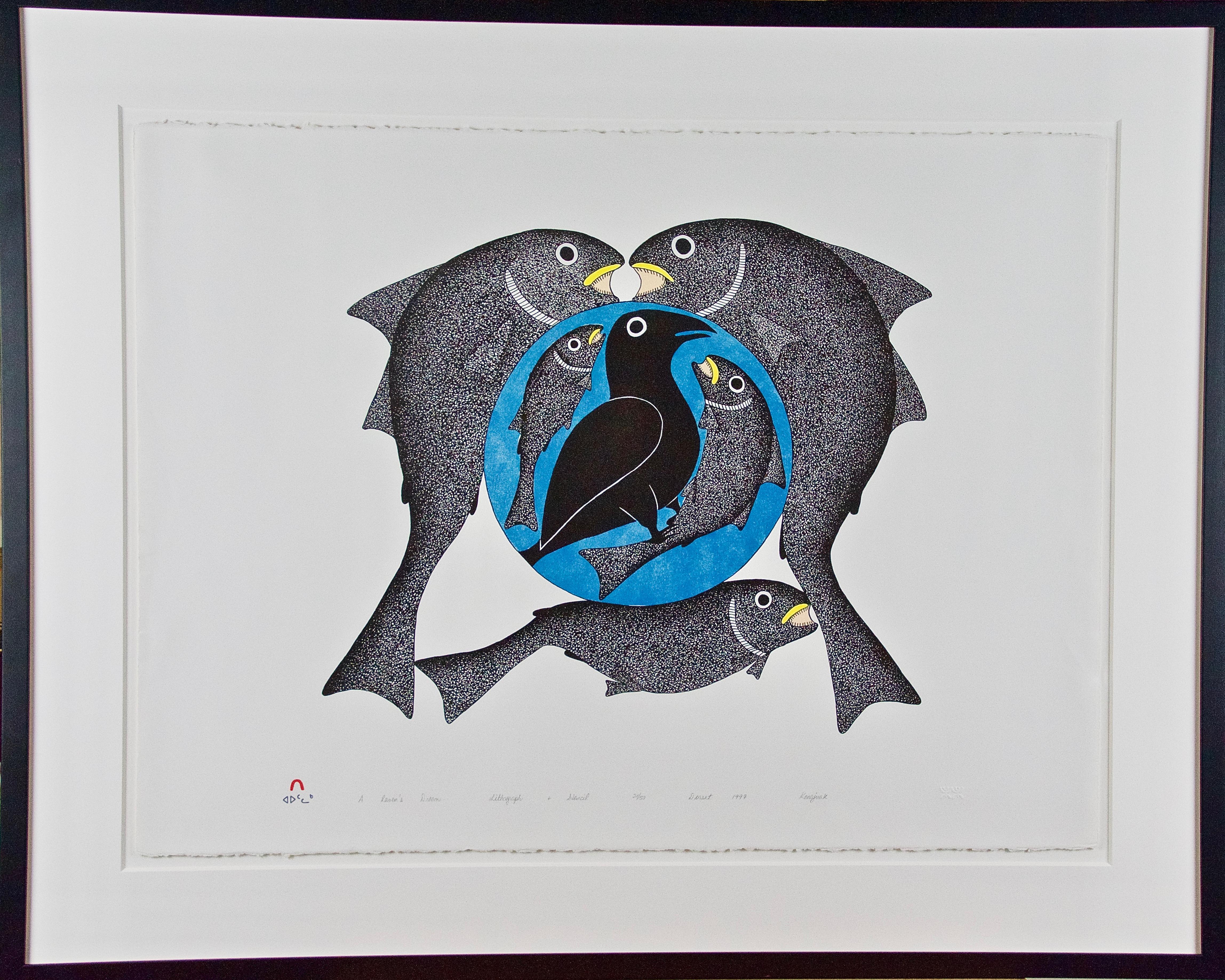 inuit raven art