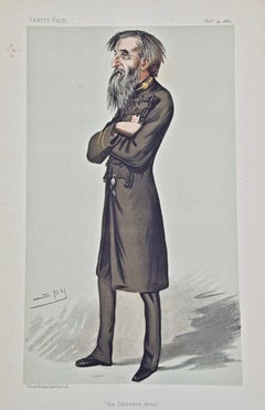 William Booth, Founder of "The Salvation Army": A 19th C. Vanity Fair Caricature