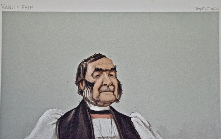 Spy Sir Leslie Ward Vanity Fair Caricature Frederick Temple