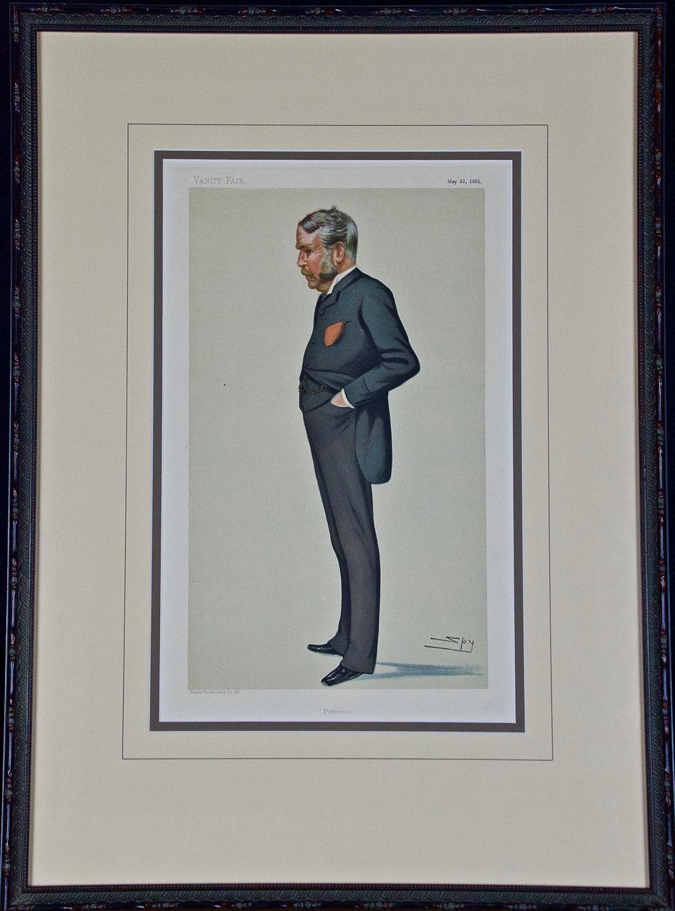 Si tratta di una coppia di caricature cromolitografiche a colori di Vanity Fair dei famosi e amati compositori e drammaturghi inglesi Gilbert e Sullivan, realizzate da Sir Leslie Ward (Spia) (1851-1922) e Carlo Pellegini (Scimmia) (1839-1889). Il
