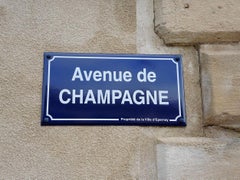 Avenue de Champagne, Épernay, France, 2014, Photography