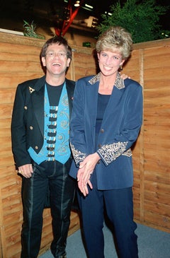 Elton John with Princess Diana, London, 1993, Photography