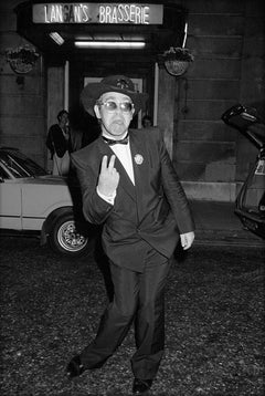 Vintage Elton John, Langan’s Brasserie, London, 1981, Photography