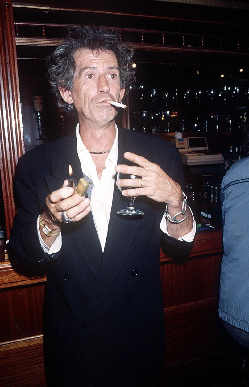 Richard Young Color Photograph - Keith Richards, Cobden Working Men’s Club, London, 1993,  Photography