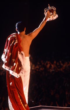 Vintage Freddie Mercury, Queen in Concert, Magic Tour, Népstadion, Budapest, 1986