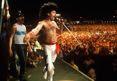 Freddie Mercury, Queen in Concert, Rock In Rio Festival, Rio de Janeiro, 1985