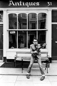 Elvis Costello, Bayswater, London, 1977, Photography