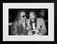 Stevie Wonder and Marvin Gaye, Stringfellows, London, 1981, Photography