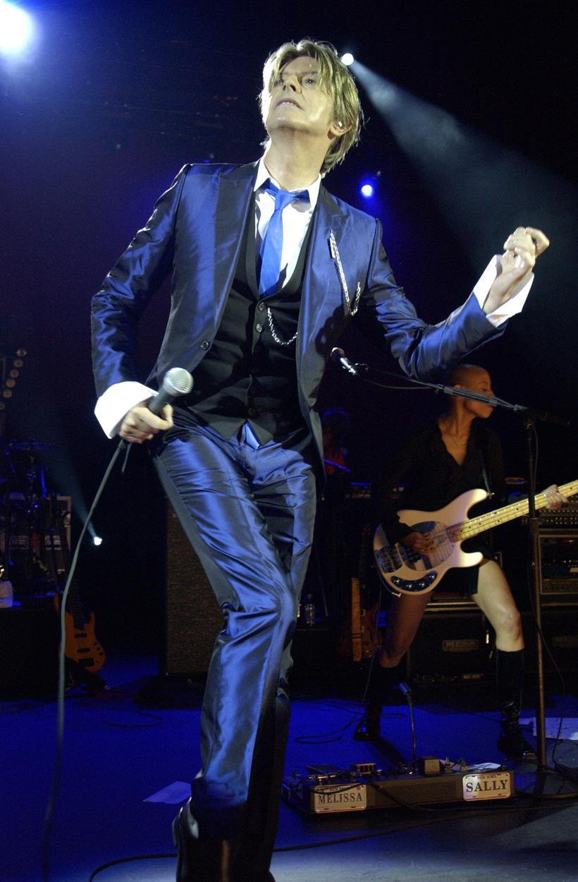 Richard Young Color Photograph - David Bowie in Concert at Hammersmith Apollo, London, 2002, Photography