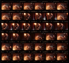 David Bowie, Rainbow Theatre, London, 1989 (Contact Sheet), Photography